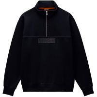 Mens Box Logo Half Zip Sweat